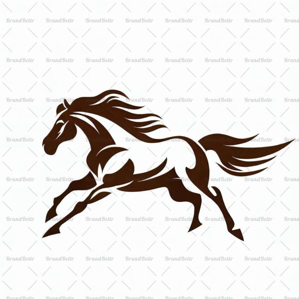 Galoppierendes Pferd